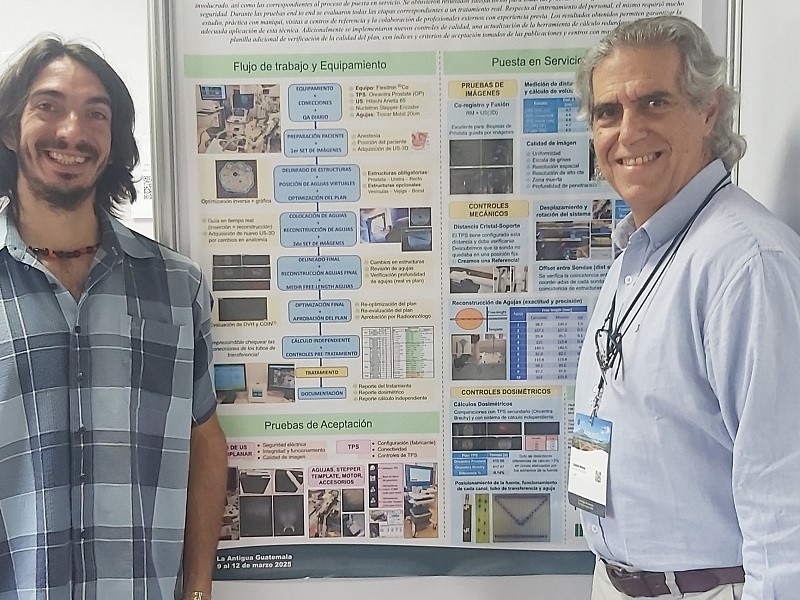 Profesionales de nuestra Institución se destacaron en el X Congreso Latinoamericano de Física Médica 2025